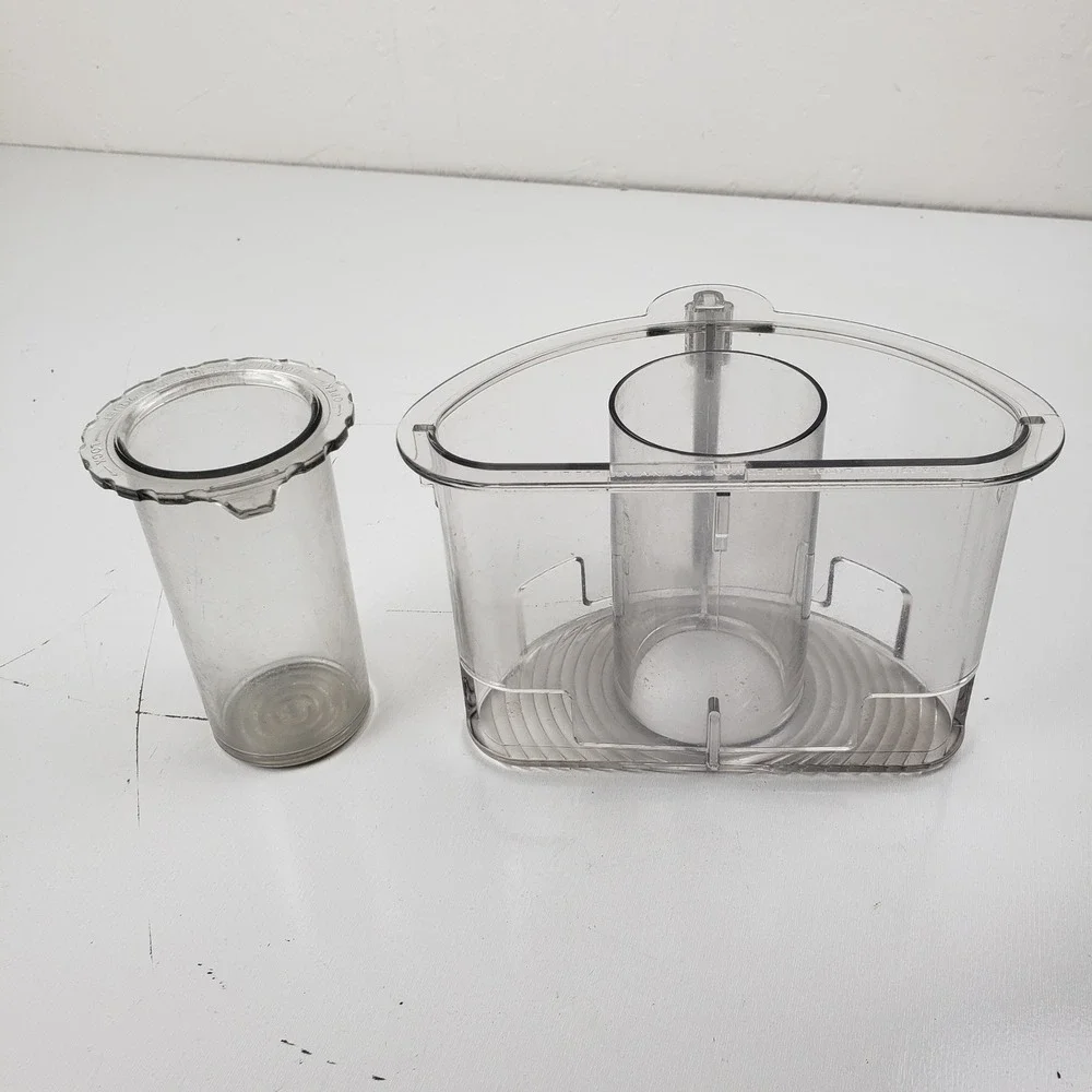 Cuisinart DLC-2009CBH Large Pusher Food Processor Replacement Part Clear Plastic